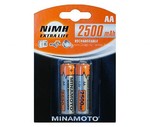 Аккумулятор MINAMOTO АА 2500mAh Ni-Mh